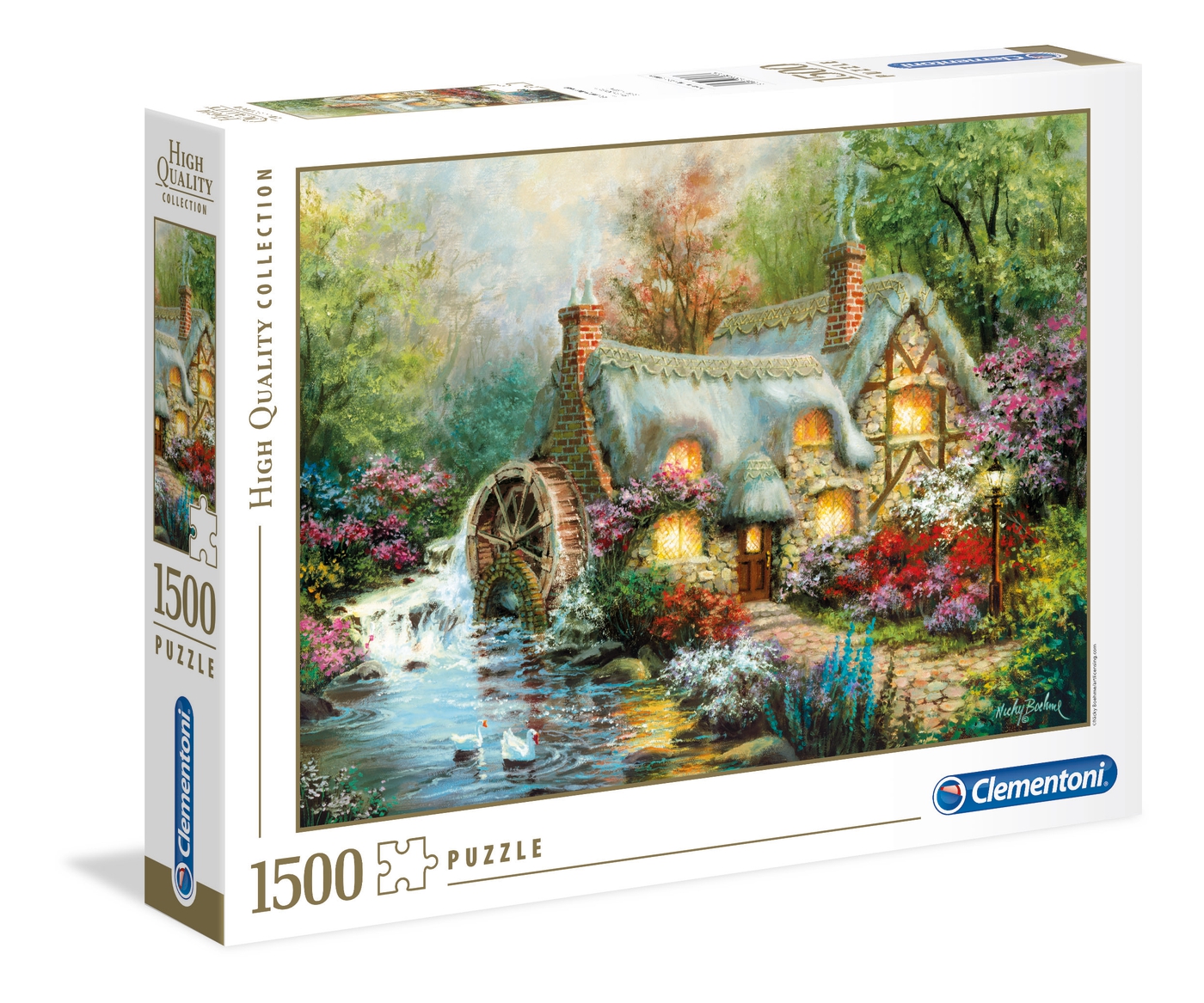 Puzzle 1500 piezas -Country Retreat- Clementoni