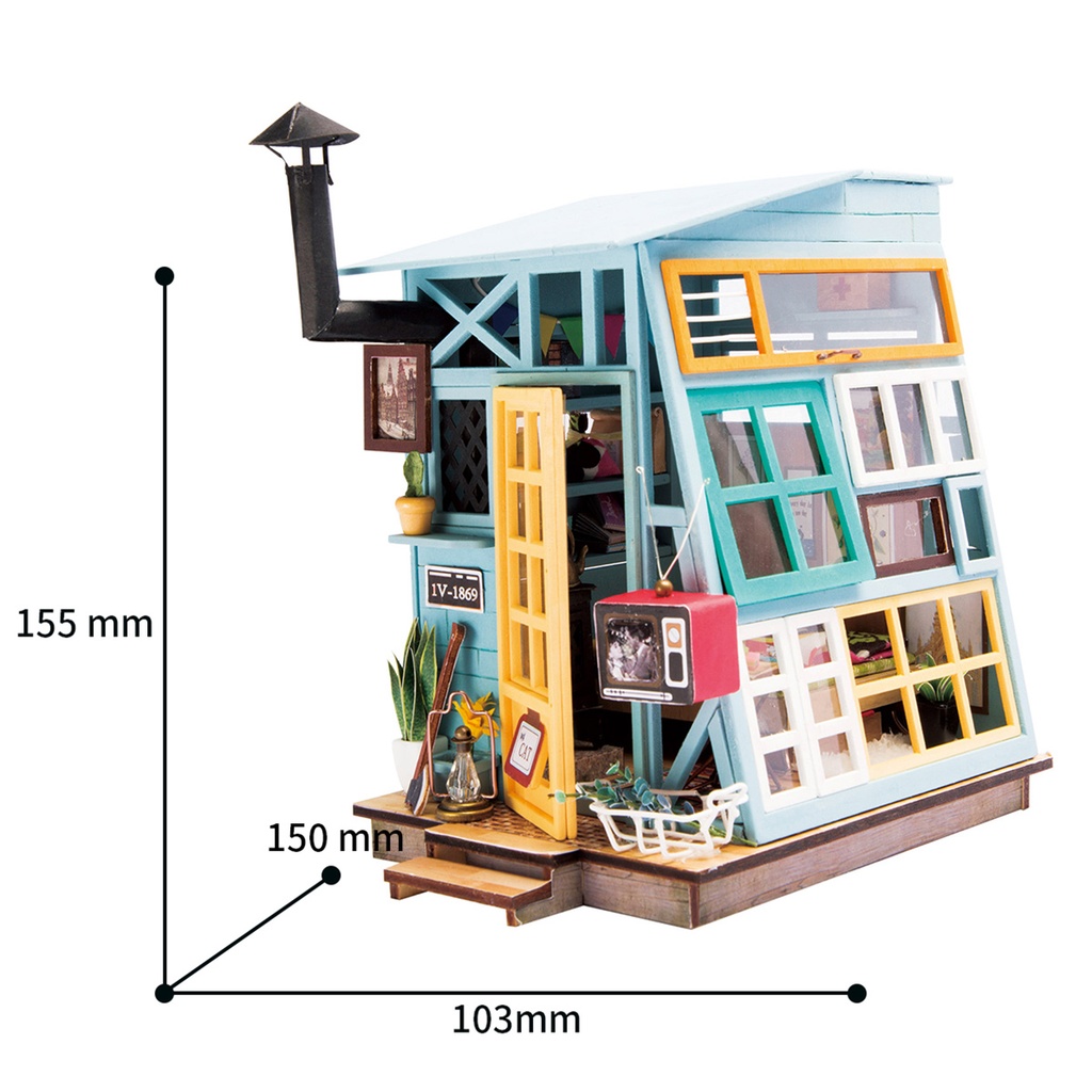 Kit Habitación -Wooden Hut- Robotime