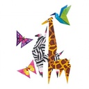 Set Animales de Zoo Origami LittleCraft 4M