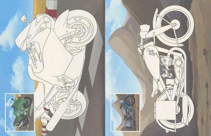 Colorea y Decora: Motos- Susaeta Ediciones (copia)