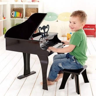 Piano de Cola Negro Infantil Hape