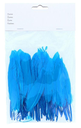 Bolsa Plumas Indias 25 x 140 mm. Azules (60 pzs.)