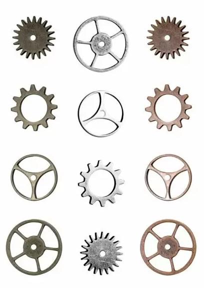 Mini Engranajes (12 pzs.) Tim Holtz