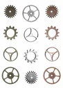 Mini Engranajes (12 pzs.) Tim Holtz