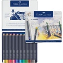 Estuche Metal Lápiz Dibujo Goldfaber 24 pzs. Creative Studio Faber-Castell