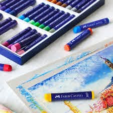 Estuche 24 Pastel Oil Creative Studio Faber-Castell