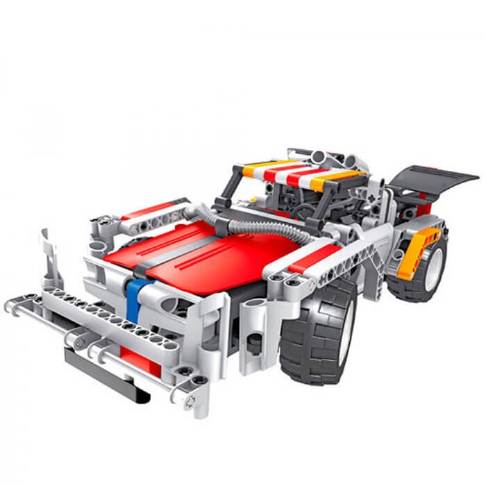 Set de Construcción RC 2 en 1 -Camión y Coche Batería- 326 pzs. Qihui