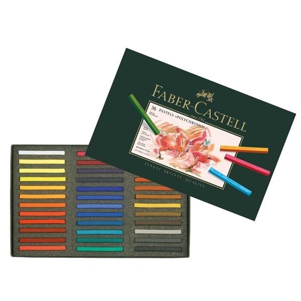 Estuche 36 Tizas Pastel Polychromos Faber-Castell