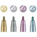 Estuche 4 Rotuladores Metálicos Pitt Artist Creative Studio Faber-Castell