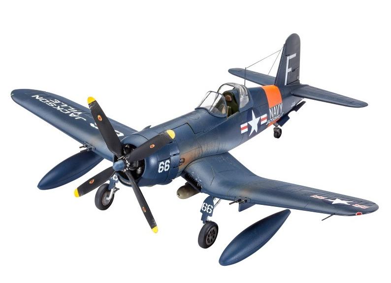 Avión 1/72 -F4U-4 Corsair- Revell