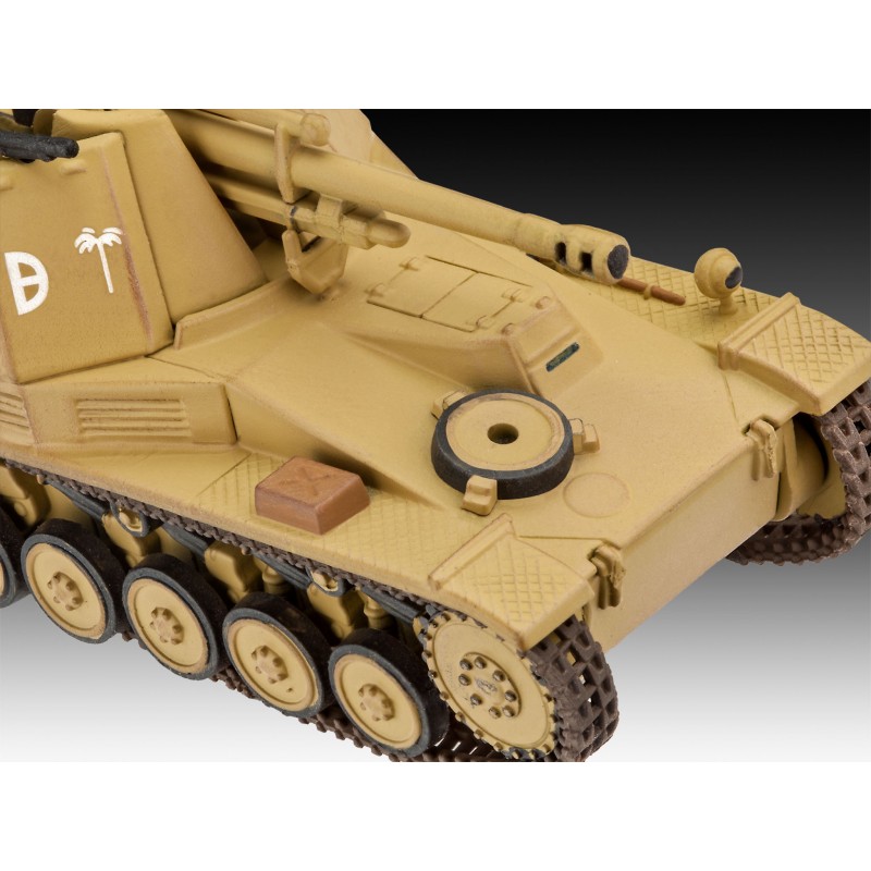 Carro 1/76 Tanque -Sd. Kfz. 124 "Wespe"- Revell