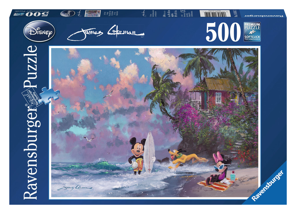 Puzzle 500 piezas -Clases de Surf- Ravensburger