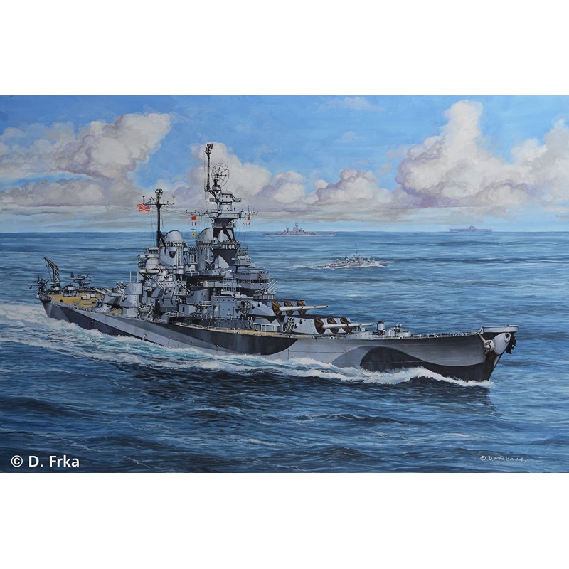 Barco 1/1200 -Battleship U.S.S. Missouri- Revell