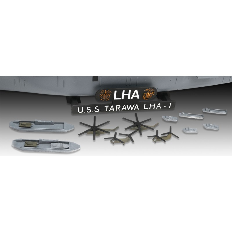 Barco 1/720 -Assault Ship USS Tarawa LHA- Revell