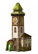 Kit Construcción Cartón -Torre con Reloj de Cuarzo- Clever Paper