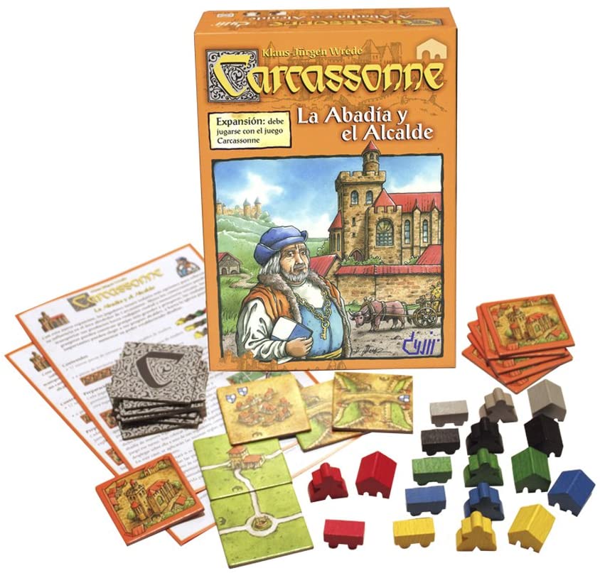 Carcassonne -La Abadía y el Alcalde- Expansión Devir