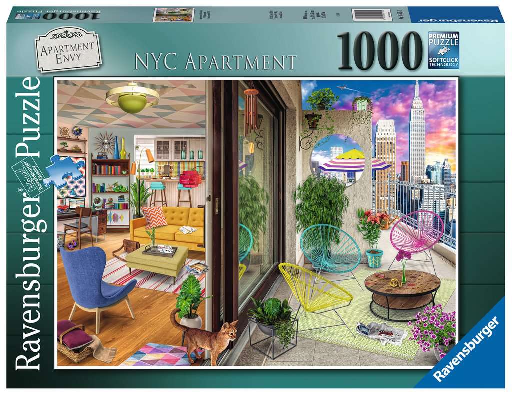 Puzzle 1000 piezas -Apartamento en Nueva York- Ravensburger