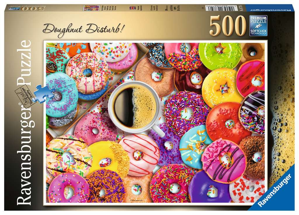 Puzzle 500 piezas -Donuts de Colores- Ravensburger