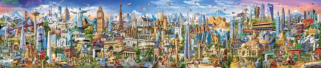 Puzzle 42000 piezas -La Vuelta al Mundo- Educa