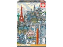 Puzzle 200 piezas -París CityPuzzle- Educa