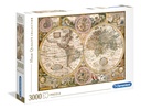 Puzzle 3000 piezas -Mapa Antiguo- Clementoni