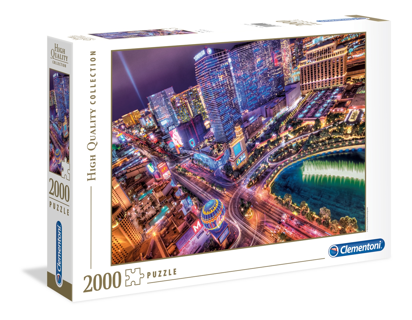 Puzzle 2000 piezas -Las Vegas- Clementoni