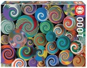 Puzzle 1000 piezas -Cestas Africanas- Educa