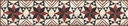 Estrella Taracea 32 x 32 mm. Nº 235-1 (Tira 5 pzs.)