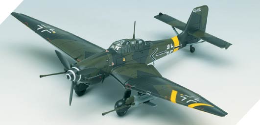 Avión 1:72 -JU87G-2 Stuka Kanonenvogel- Academy