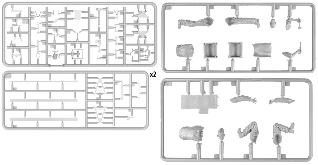 Figuras -German Repairmen- 1/35 MiniArt