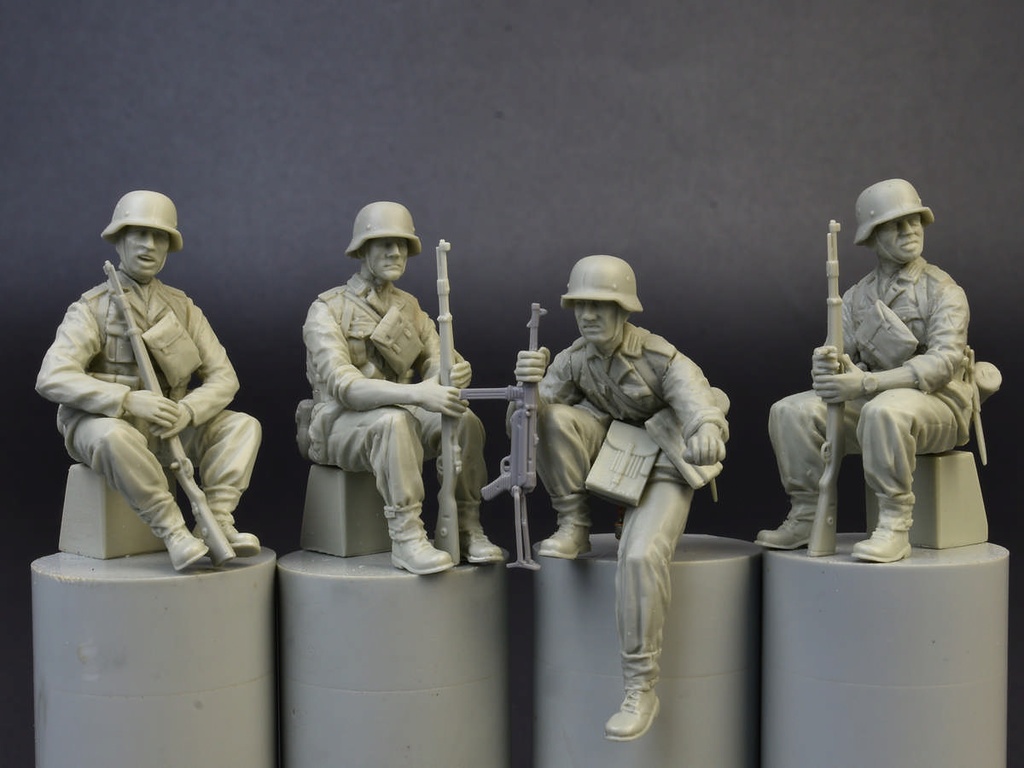 Figuras 1/35 -German Panzergrenadiers- MiniArt