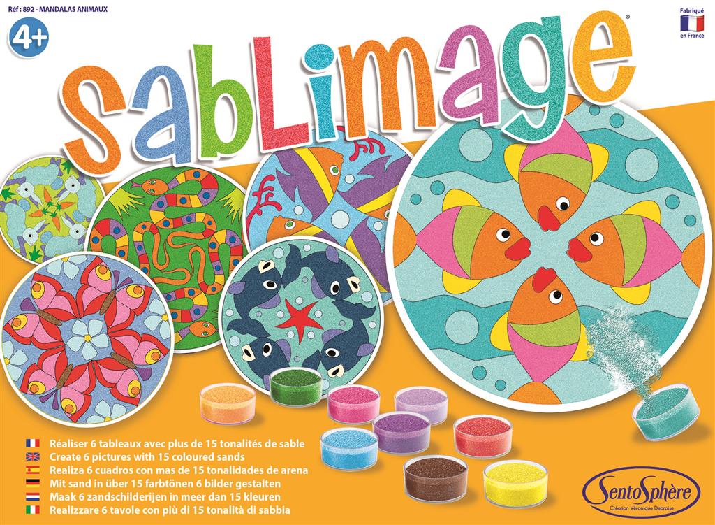 Taller Arenas Sablimage -Mandalas Animales- Sentosphere