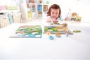 Puzzle Encajable Madera -Pepe & Friends 3 en 1- Hape