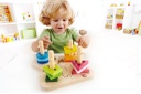 Puzzle Encajable Madera -Creativo Clavijas- Hape