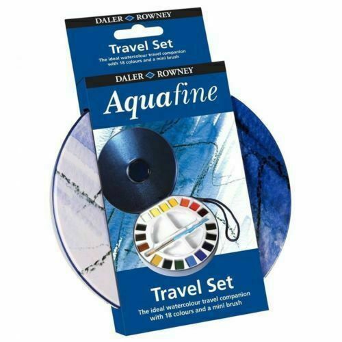 Estuche Acuarela Aquafine Travel 18 Pastillas Daler & Rowney