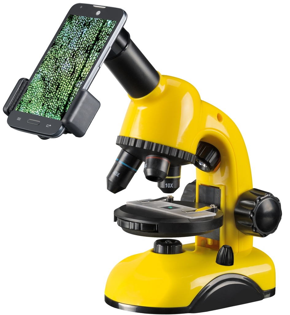Set Microscopio Biolux 40x - 800x -National Geographic- Bresser