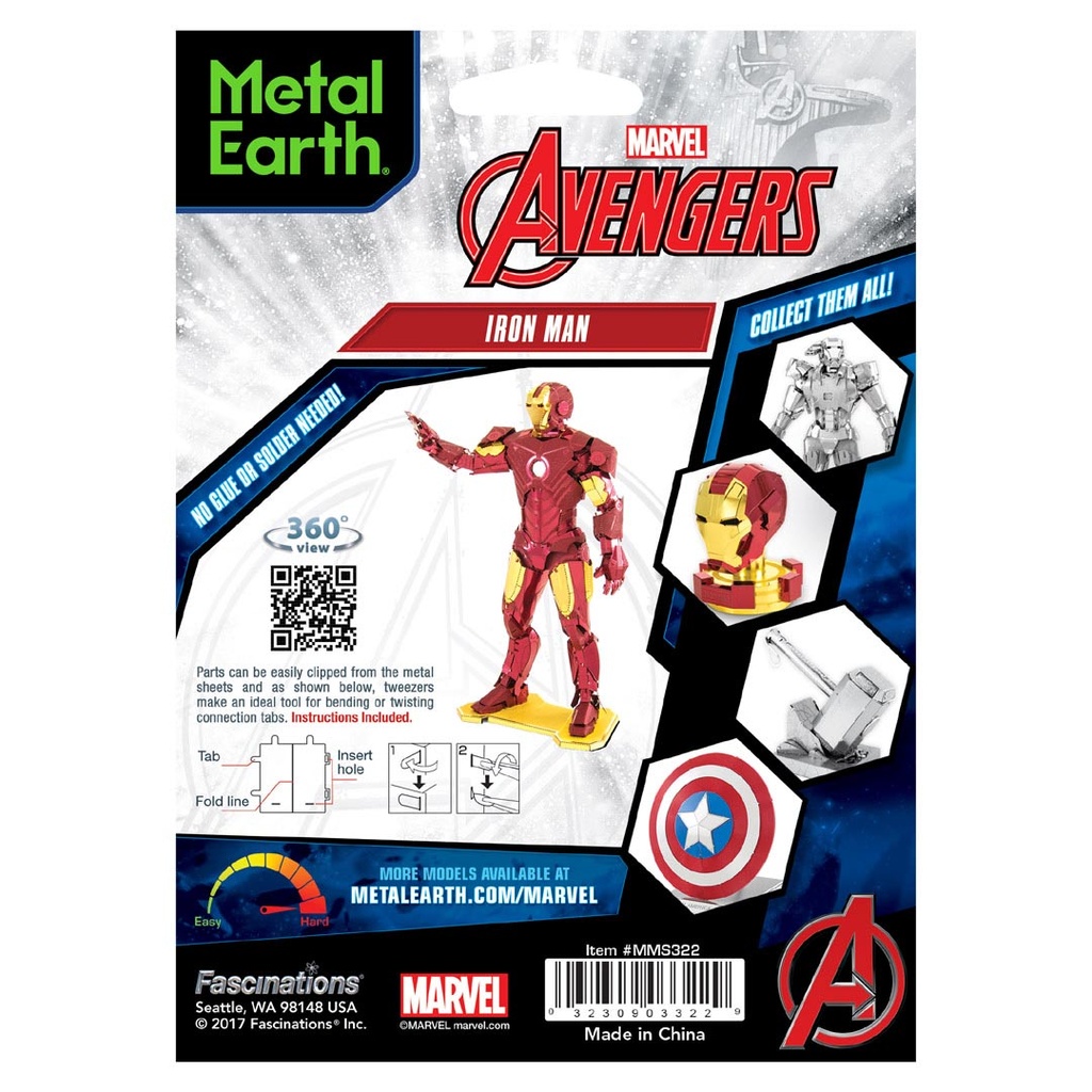 Metal Earth -Marvel- Iron Man (Mark IV)