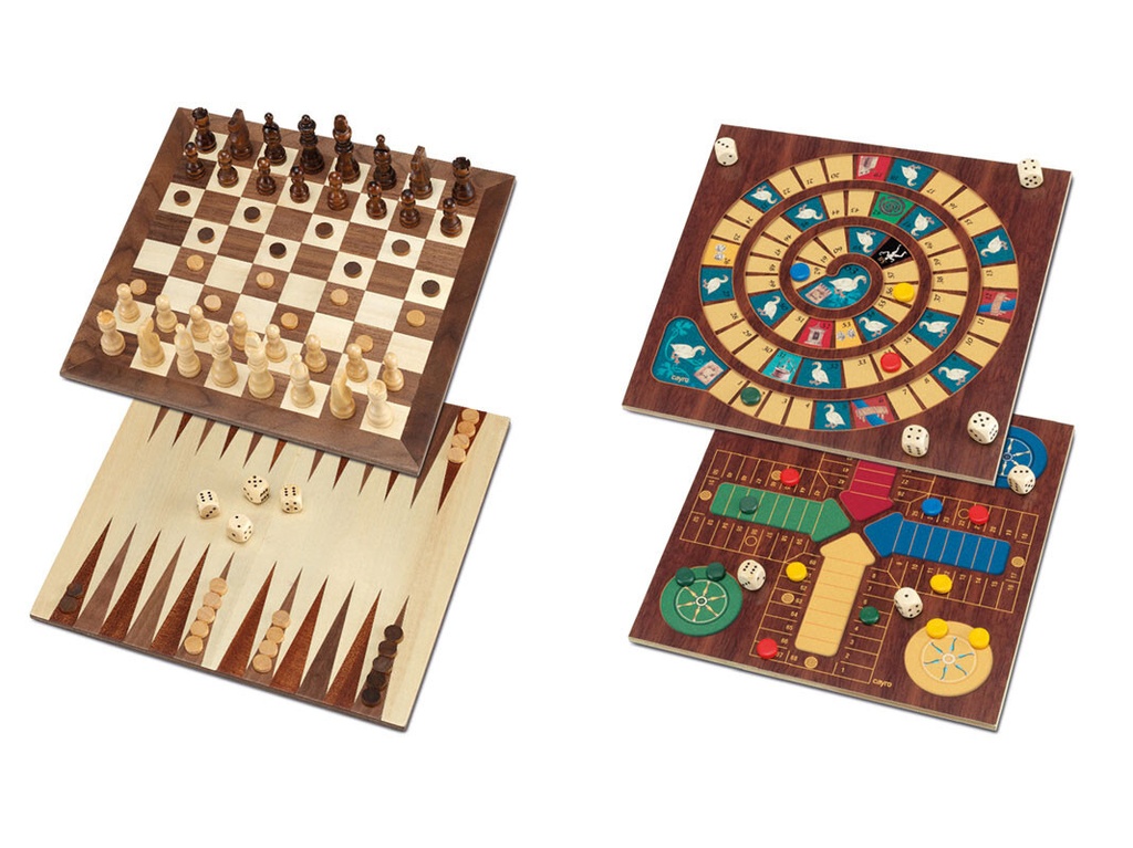 Set 5 Juegos Marquetería Plus Cayro