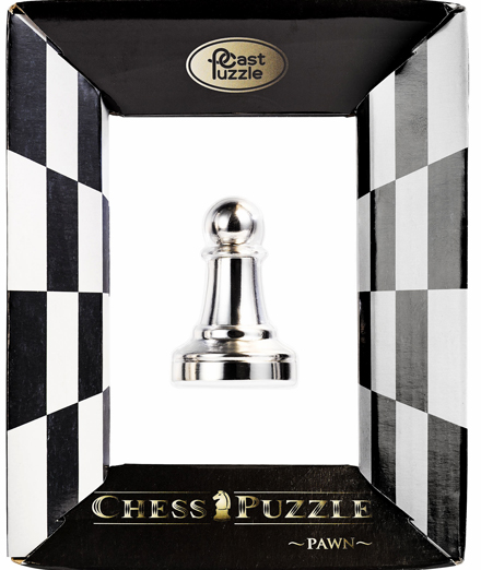 Rompecabezas Cast Chess -Ajedrez Peón- Hanayama4