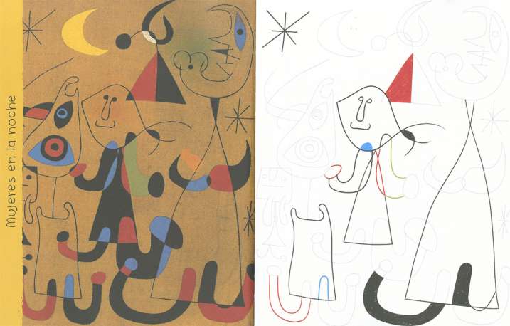 Arte para Colorear -Joan Miró- Susaeta Ediciones