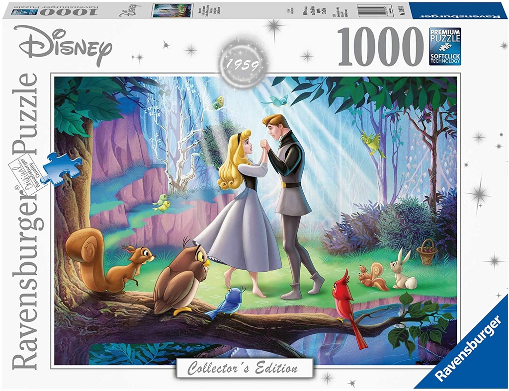 Puzzle 1000 piezas -Disney Collector´s: La Bella Durmiente- Ravensburger