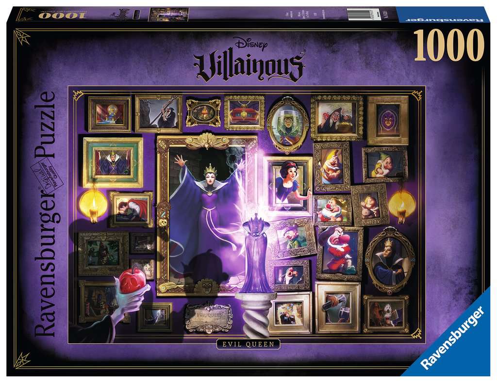 Puzzle 1000 piezas -Villainous: Evil Queen- Ravensburger