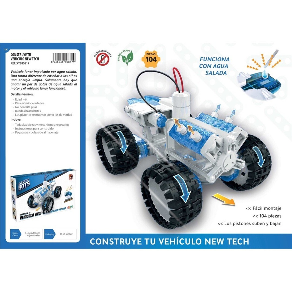 Construye Tu Vehículo New Tech -Xtrem