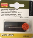 Brocas Diamantadas 0,8 y 1,2 mm. Proxxon (2 pzs.)