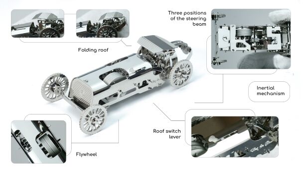 Set -Tiny Sportscar- Time for Machine