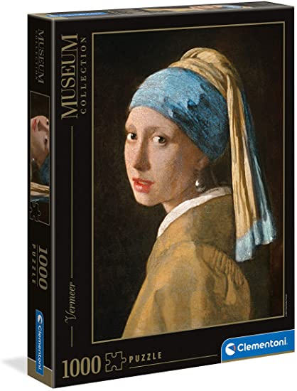 Puzzle 1000 piezas -Vermeer: La Chica de la Perla- Clementoni