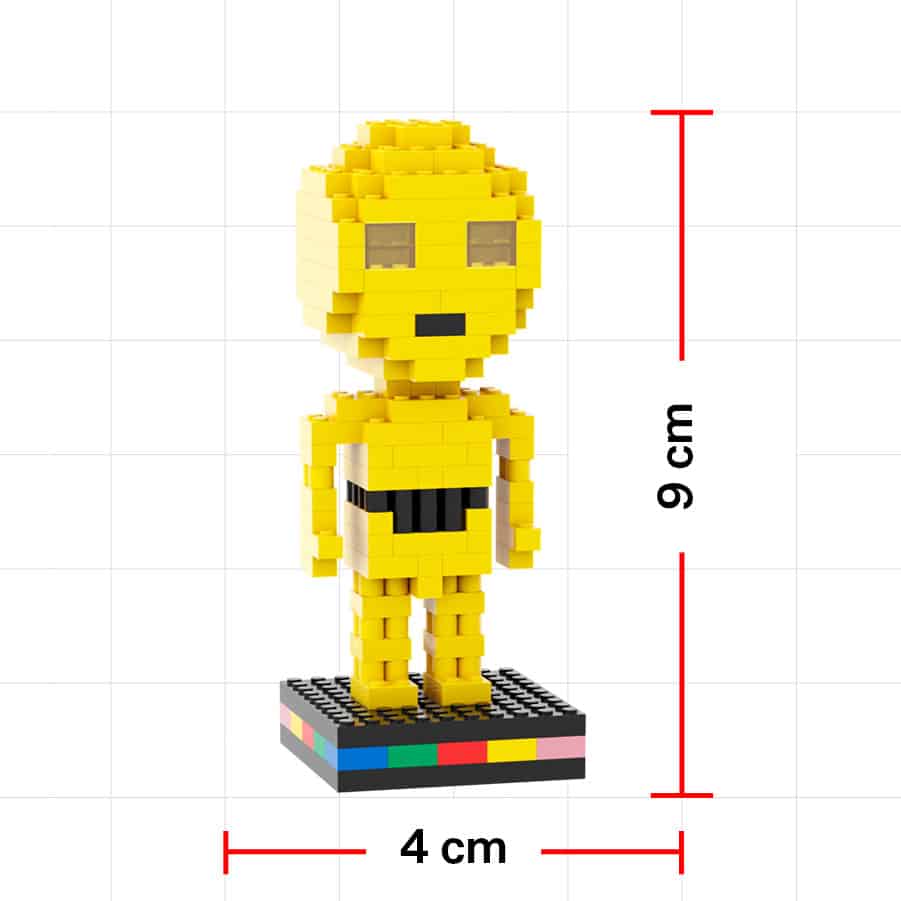 Kit Personaje 187 pzs. Pixo