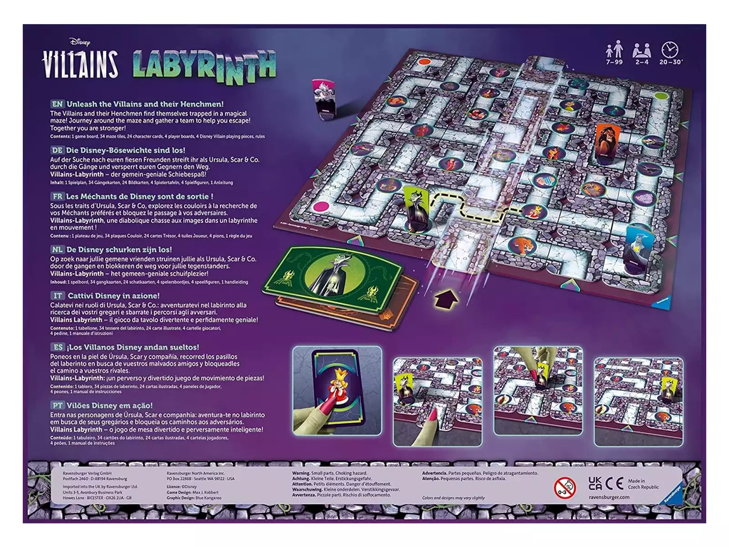 Laberinto -Disney Villains- Ravensburger