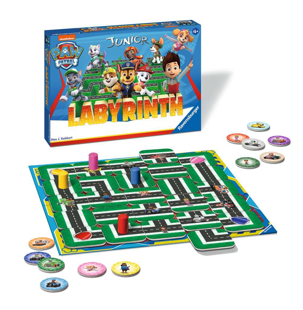 Laberinto Junior -Patrulla Canina- Ravensburger