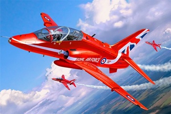 Avión 1/72 -BAe Hawk T.1 "Red Arrows"- Revell